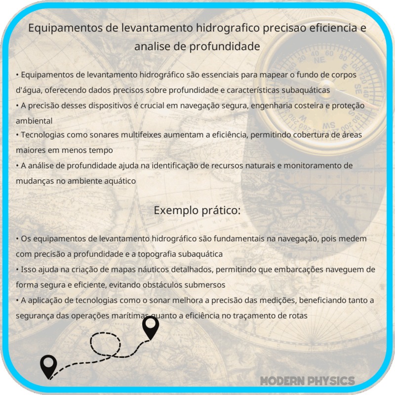 Equipamentos de Levantamento Hidrográfico | Precisão, Eficiência e Análise de Profundidade