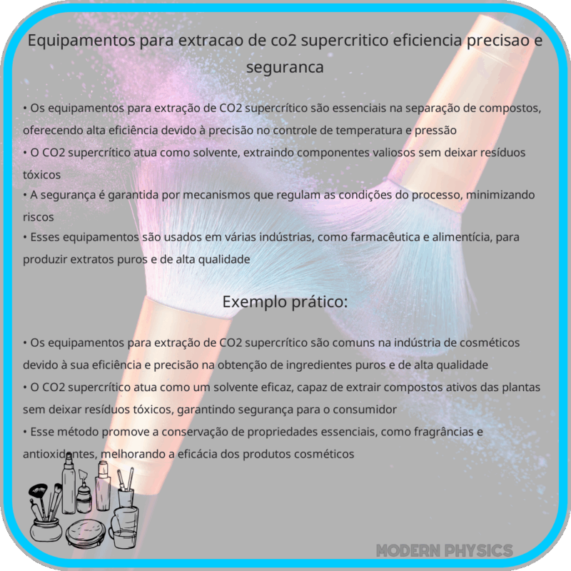 Equipamentos para Extração de CO2 Supercrítico | Eficiência, Precisão e Segurança