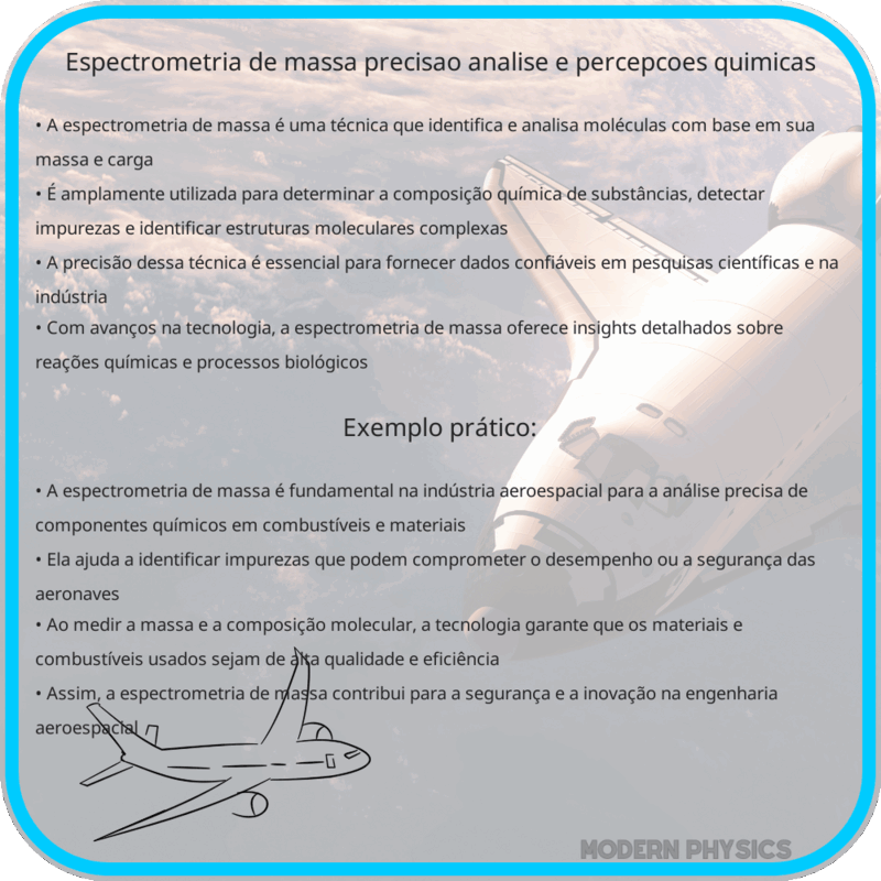 Espectrometria de Massa | Precisão, Análise e Percepções Químicas