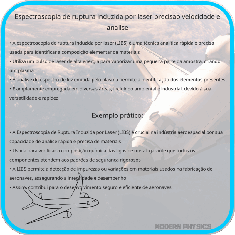 Espectroscopia de Ruptura Induzida por Laser | Precisão, Velocidade e Análise