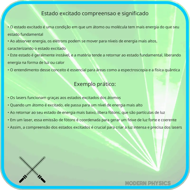 Estado Excitado | Compreensão e Significado