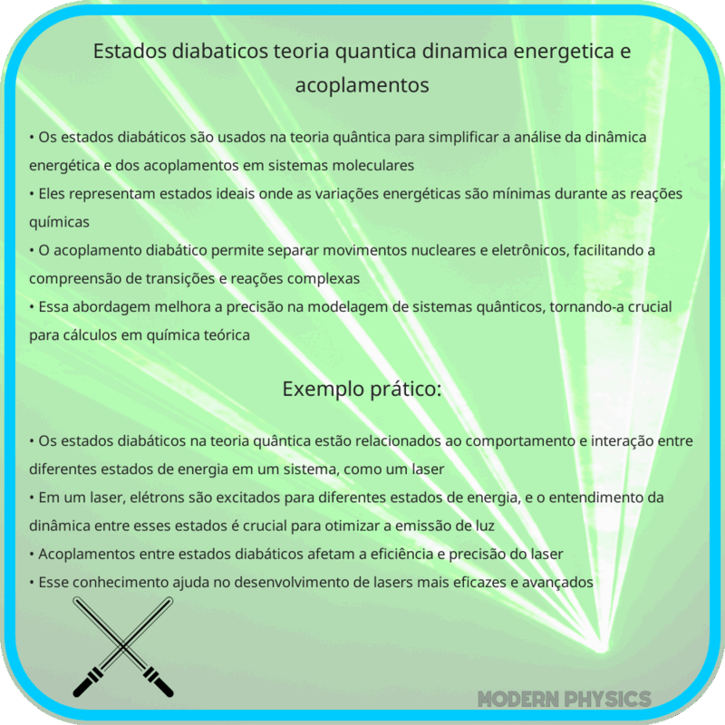 Estados Diabáticos | Teoria Quântica, Dinâmica Energética e Acoplamentos