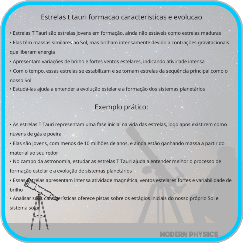 Estrelas T Tauri | Formação, Características e Evolução