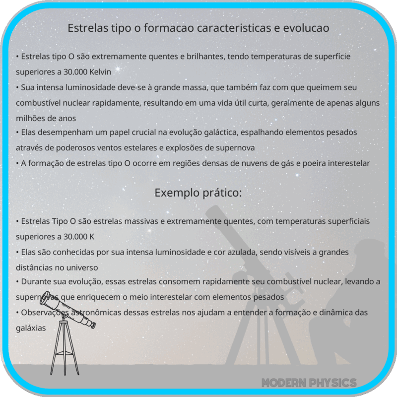 Estrelas Tipo O | Formação, Características e Evolução