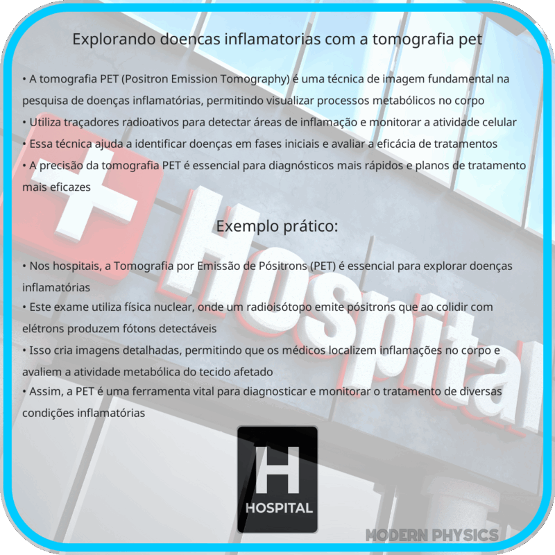 Explorando Doenças Inflamatórias com a Tomografia PET