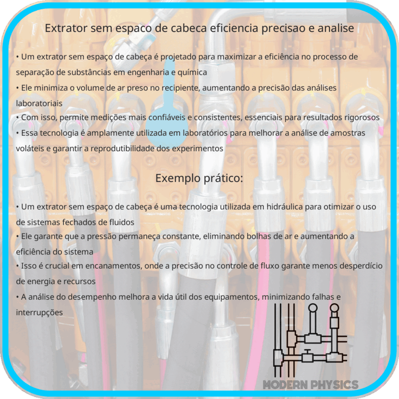 Extrator Sem Espaço de Cabeça | Eficiência, Precisão e Análise