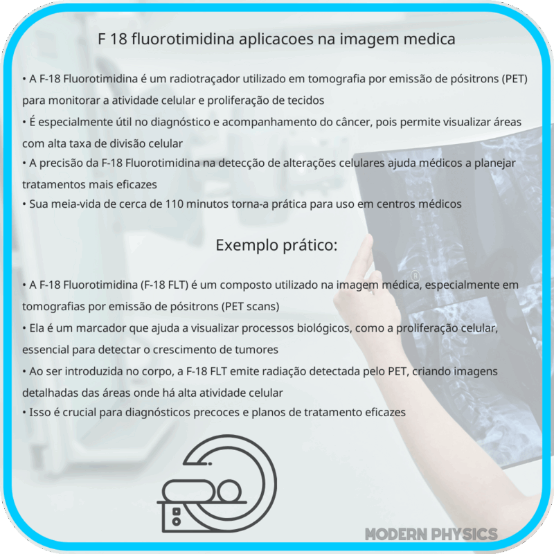 F-18 Fluorotimidina | Aplicações na Imagem Médica