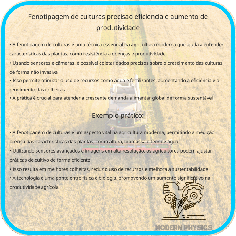 Fenotipagem de Culturas | Precisão, Eficiência e Aumento de Produtividade