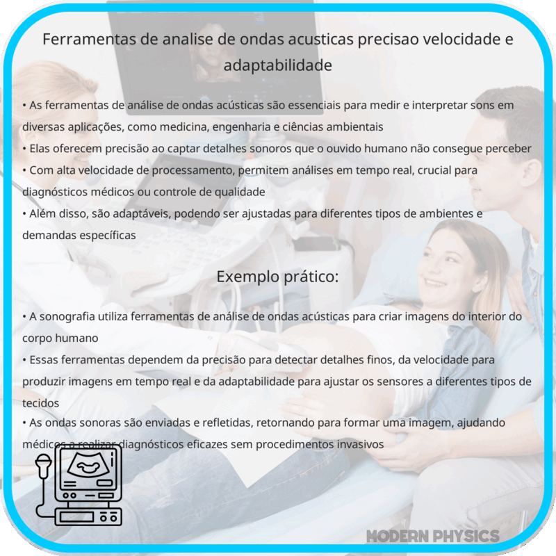 Ferramentas de Análise de Ondas Acústicas | Precisão, Velocidade e Adaptabilidade