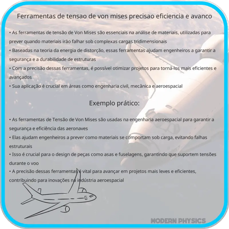 Ferramentas de Tensão de Von Mises | Precisão, Eficiência e Avanço