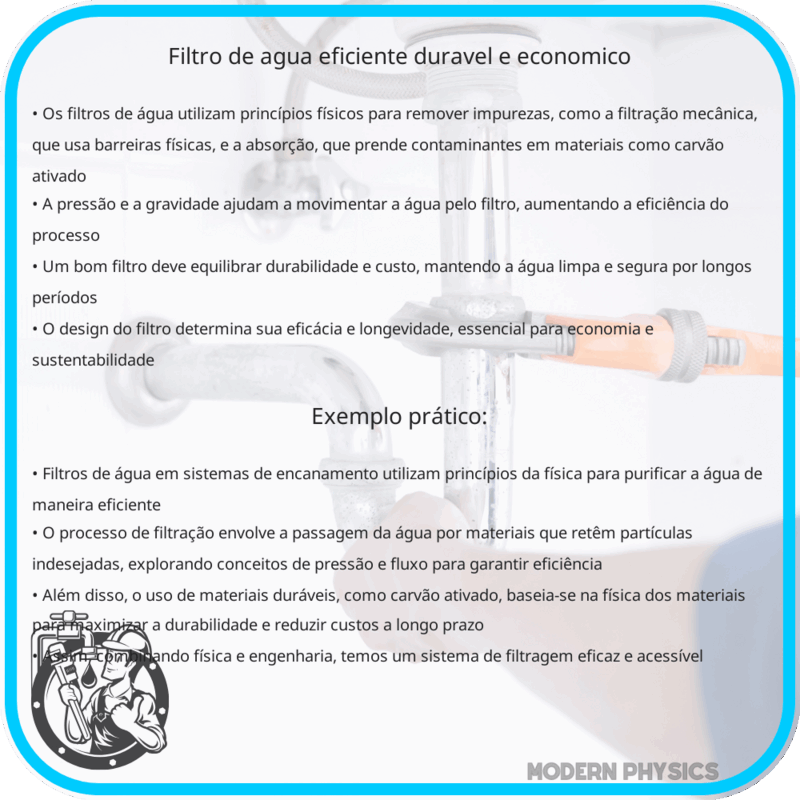 Filtro de Água | Eficiente, Durável e Econômico