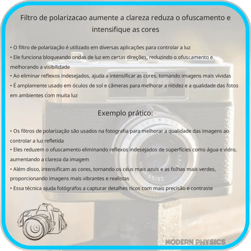 Filtro de Polarização | Aumente a Clareza, Reduza o Ofuscamento e Intensifique as Cores