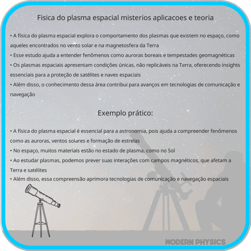 Física do Plasma Espacial | Mistérios, Aplicações e Teoria
