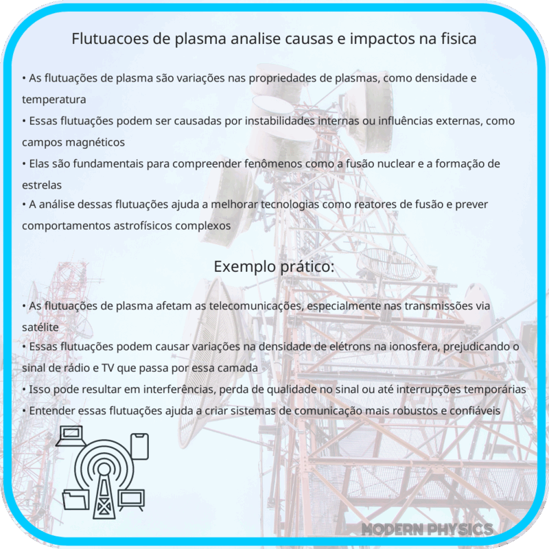 Flutuações de Plasma: Análise, Causas e Impactos na Física
