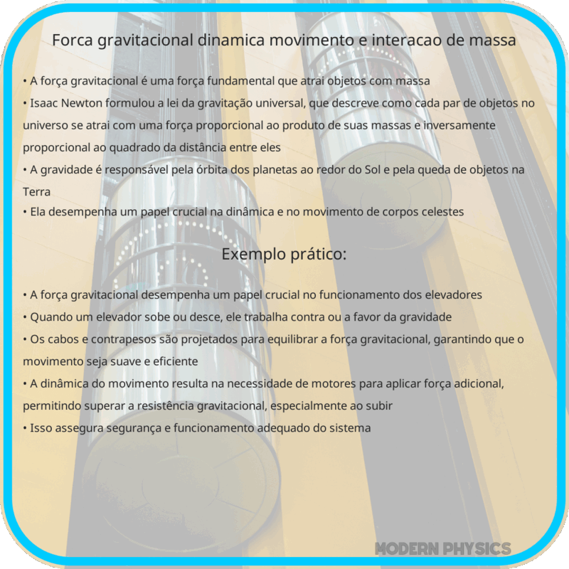 Força Gravitacional | Dinâmica, Movimento e Interação de Massa