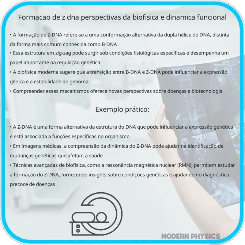 Formação de Z-DNA | Perspectivas da Biofísica e Dinâmica Funcional