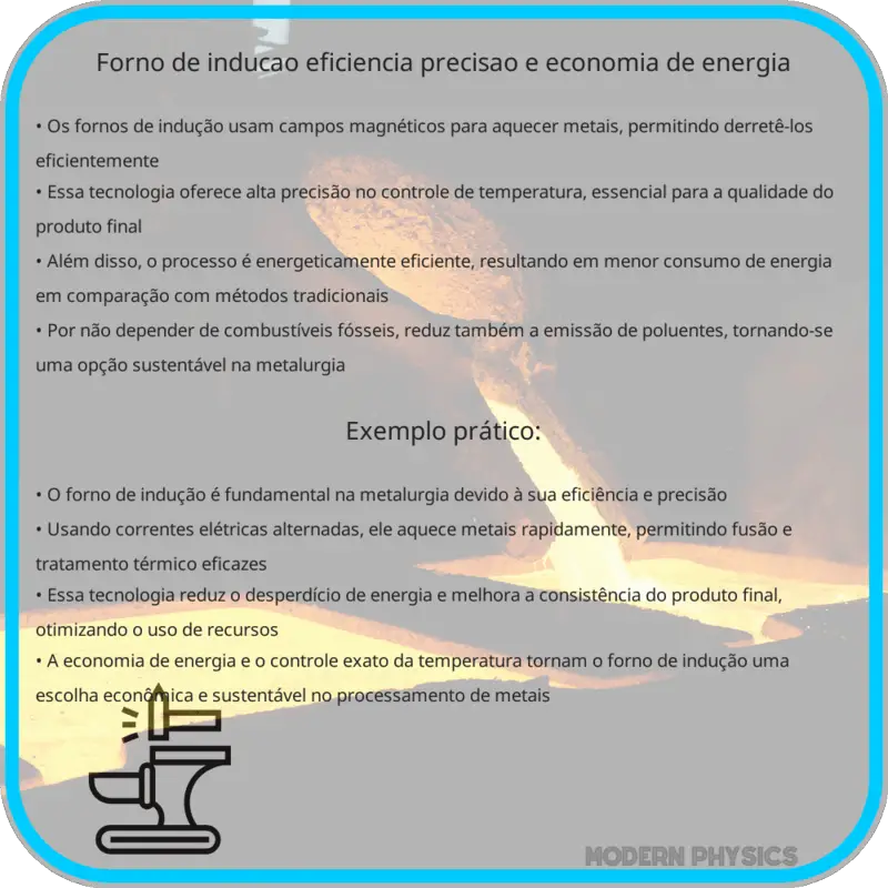 Forno de Indução | Eficiência, Precisão e Economia de Energia