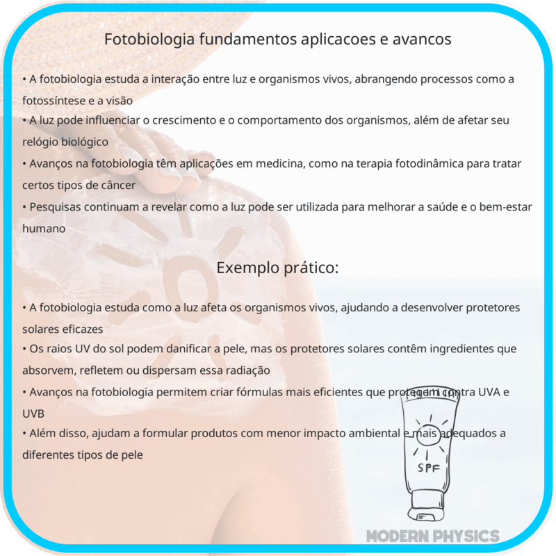 Fotobiologia | Fundamentos, Aplicações e Avanços