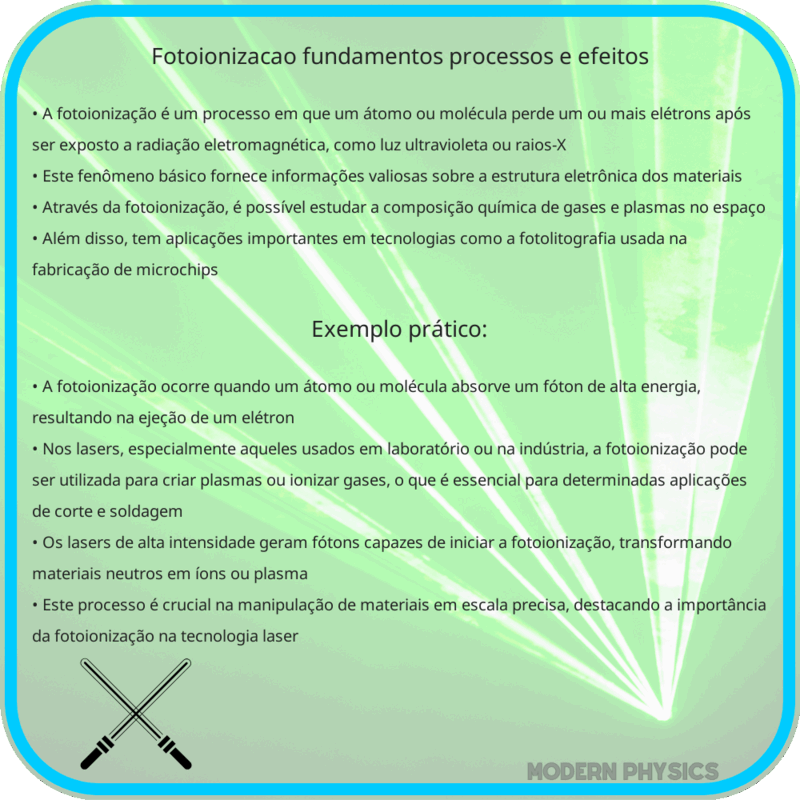 Fotoionização | Fundamentos, Processos e Efeitos