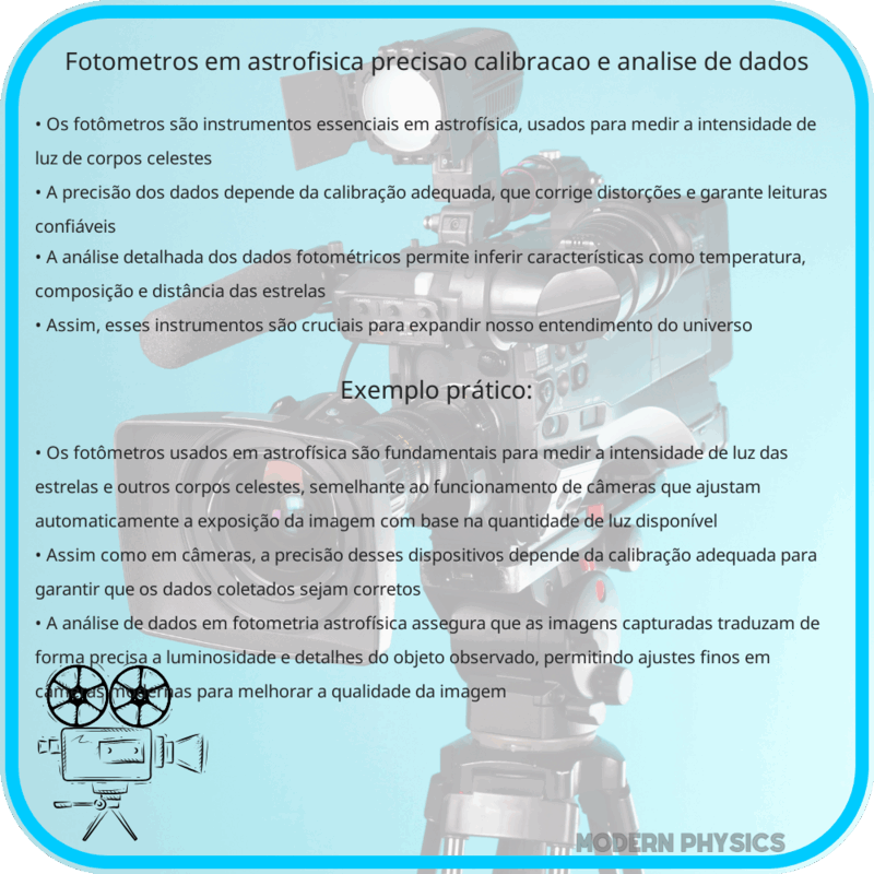 Fotômetros em Astrofísica | Precisão, Calibração e Análise de Dados