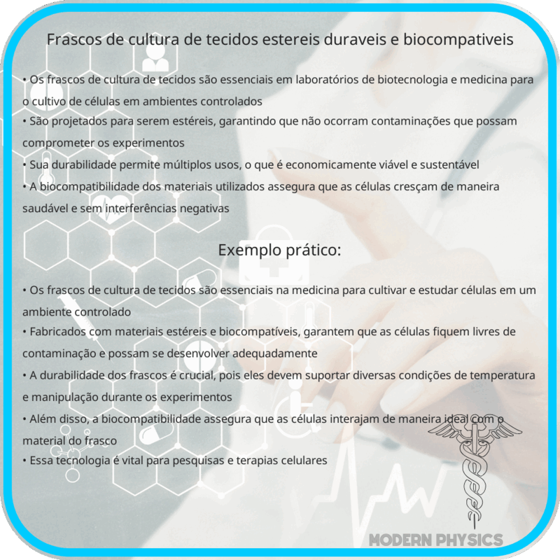 Frascos de Cultura de Tecidos | Estéreis, Duráveis e Biocompatíveis