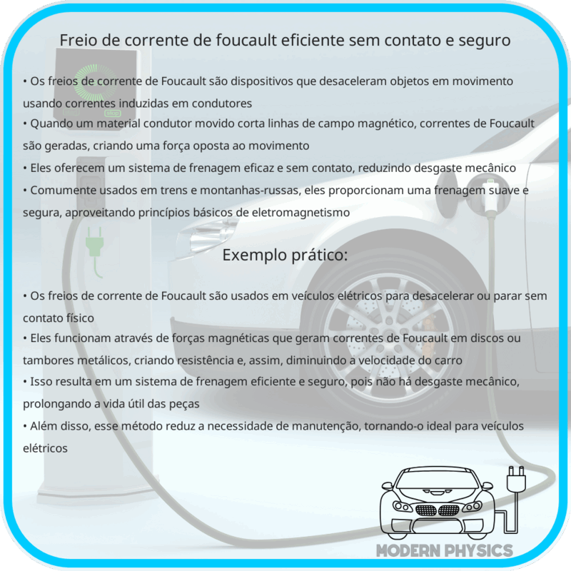 Freio de Corrente de Foucault | Eficiente, Sem Contato e Seguro