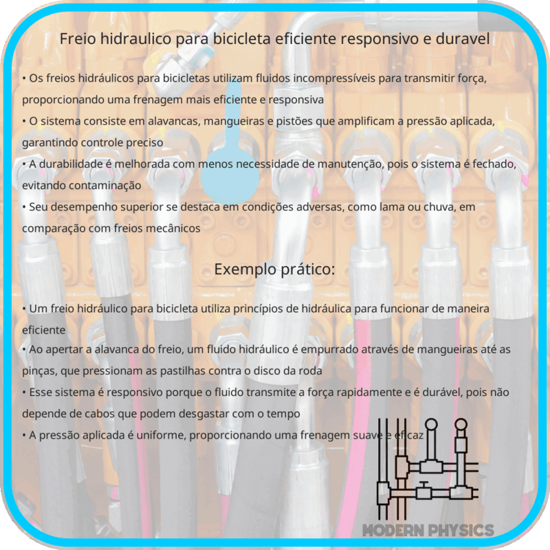 Freio Hidráulico para Bicicleta | Eficiente, Responsivo e Durável