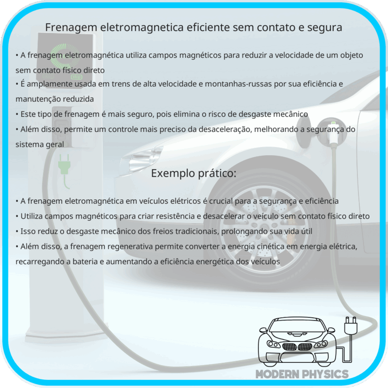 Frenagem Eletromagnética | Eficiente, Sem Contato e Segura