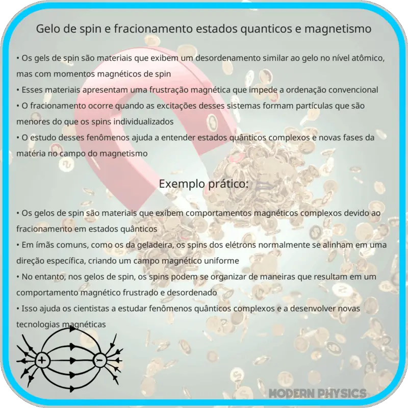 Gelo de Spin e Fracionamento | Estados Quânticos e Magnetismo