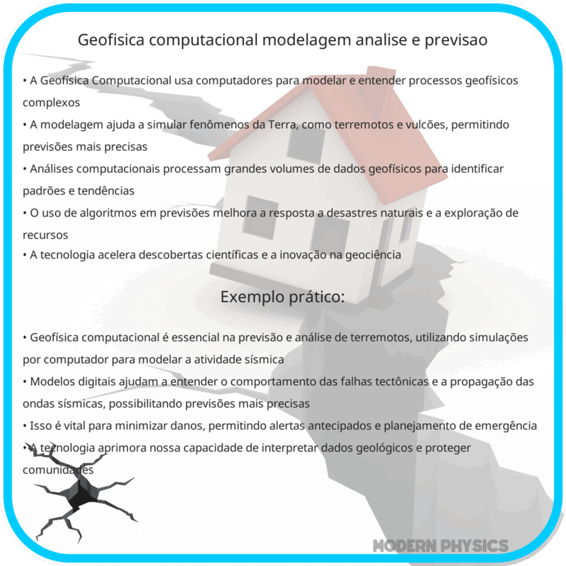 Geofísica Computacional | Modelagem, Análise e Previsão