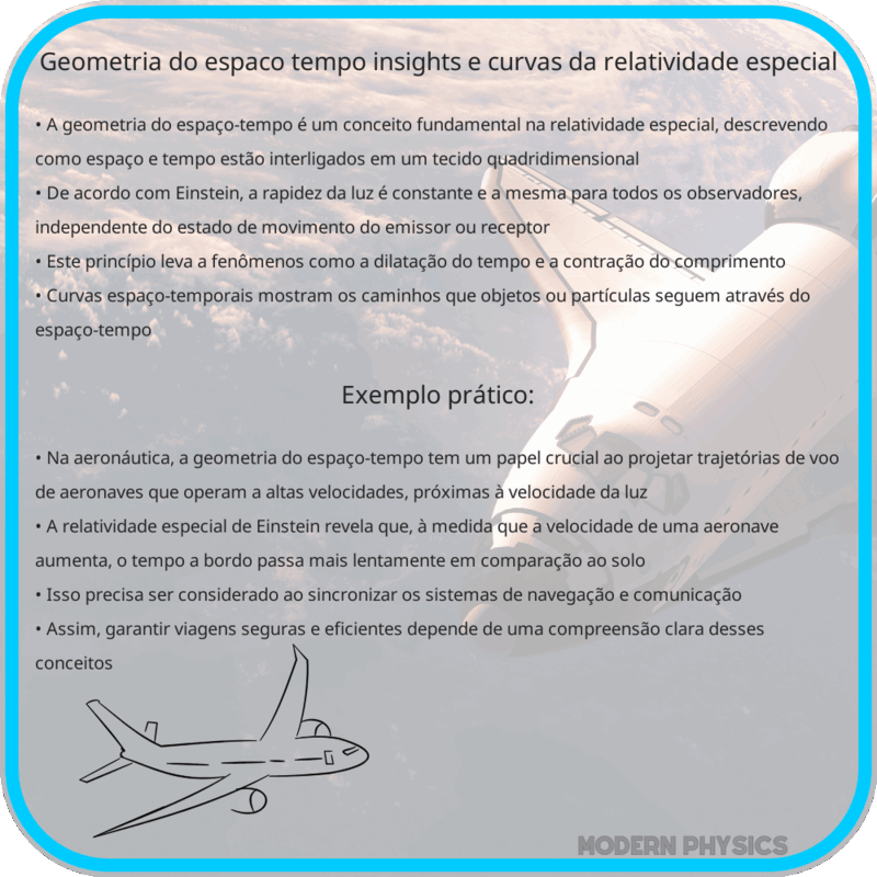 Geometria do Espaço-Tempo | Insights e Curvas da Relatividade Especial