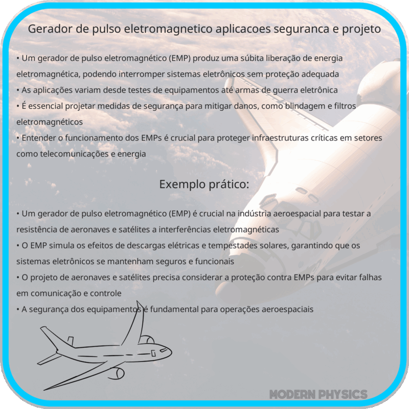 Gerador de Pulso Eletromagnético | Aplicações, Segurança e Projeto