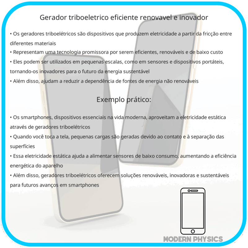 Gerador Triboelétrico: Eficiente, Renovável e Inovador