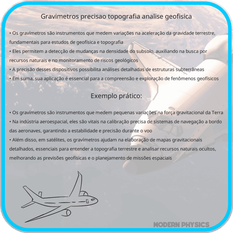 Gravímetros | Precisão, Topografia & Análise Geofísica