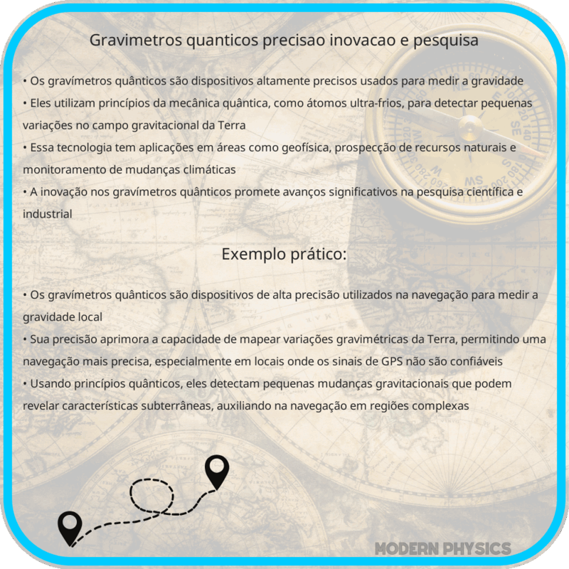 Gravímetros Quânticos | Precisão, Inovação e Pesquisa