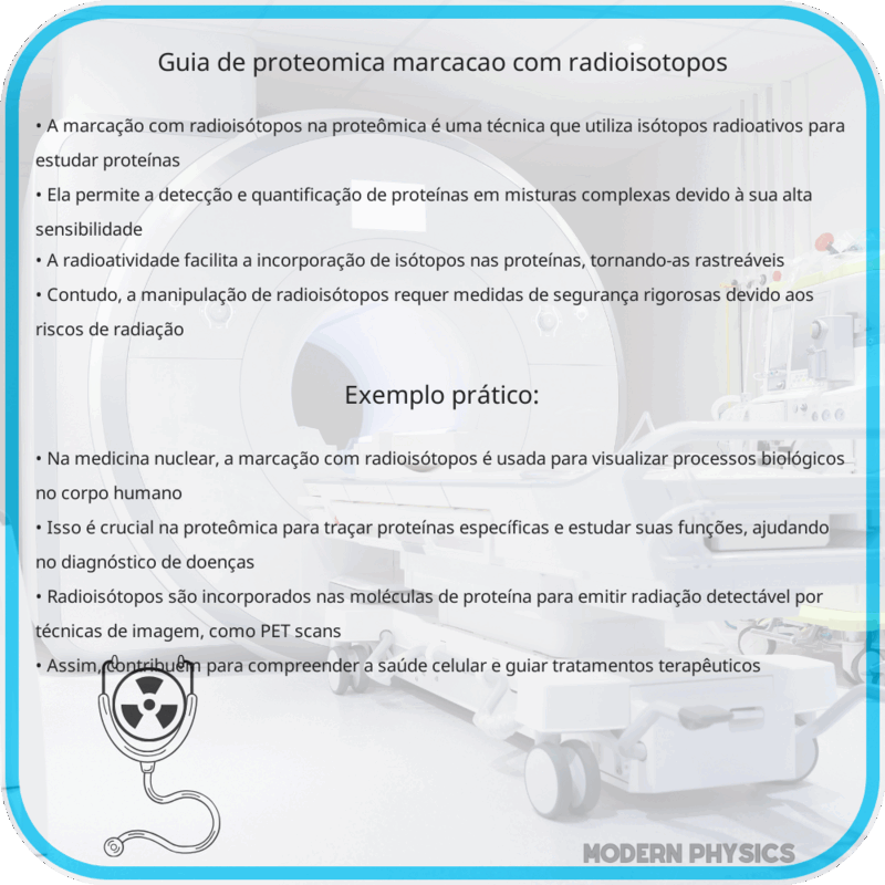 Guia de Proteômica: Marcação com Radioisótopos