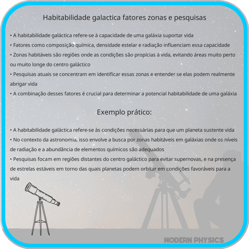 Habitabilidade Galáctica | Fatores, Zonas e Pesquisas