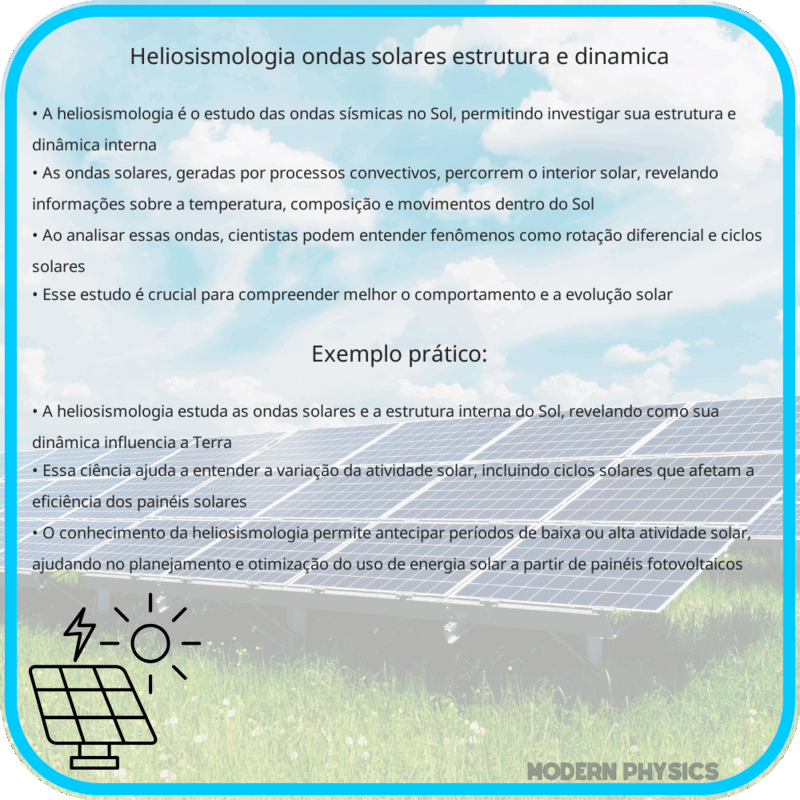 Heliosismologia | Ondas Solares, Estrutura e Dinâmica