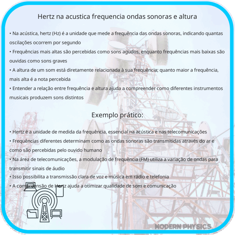 Hertz na Acústica | Frequência, Ondas Sonoras e Altura