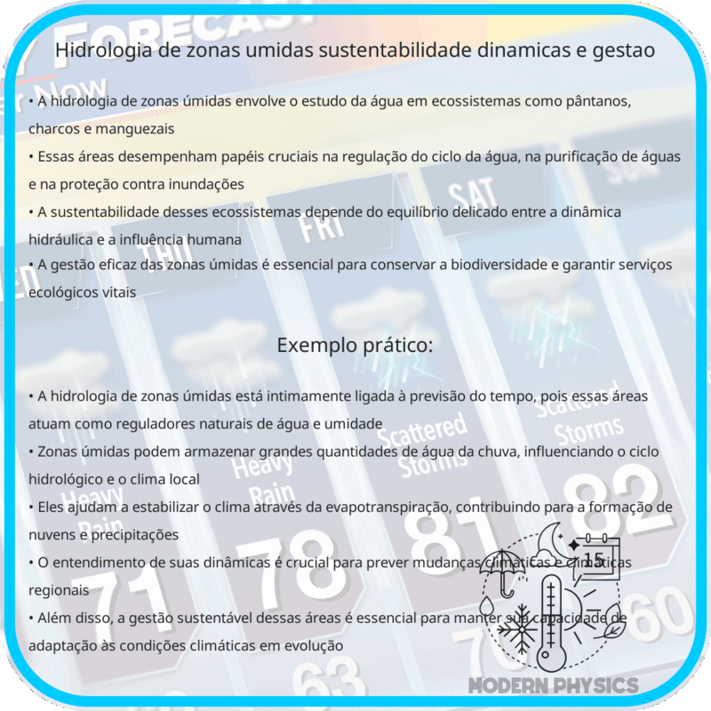 Hidrologia de Zonas Úmidas | Sustentabilidade, Dinâmicas e Gestão