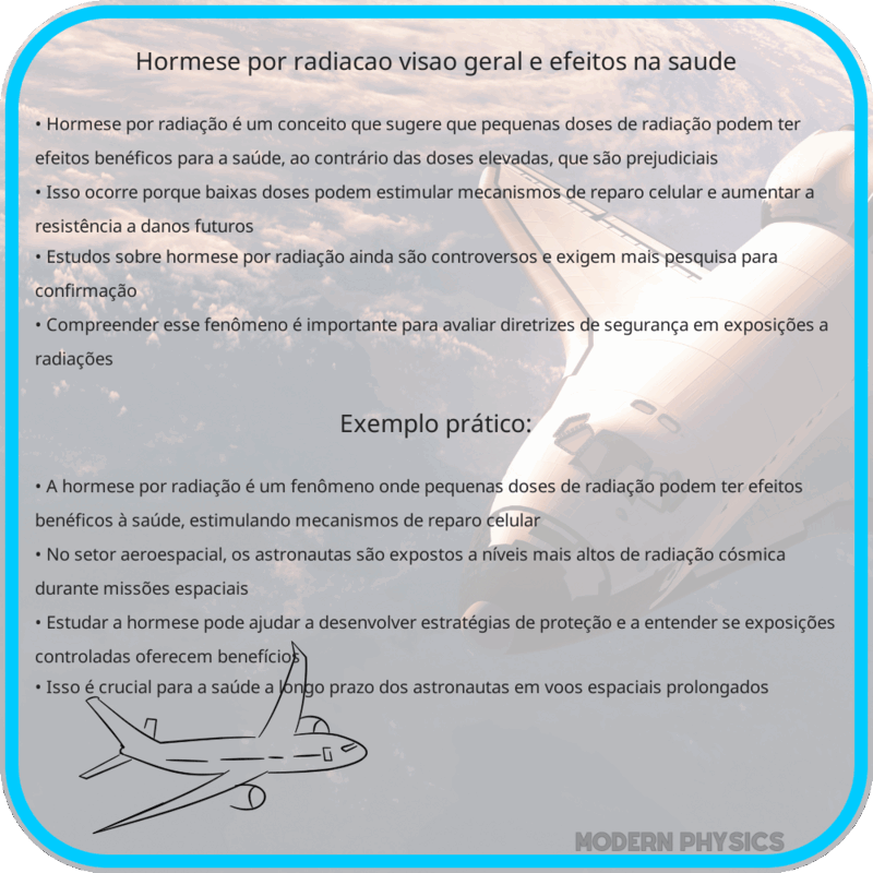 Hormese por Radiação | Visão Geral e Efeitos na Saúde