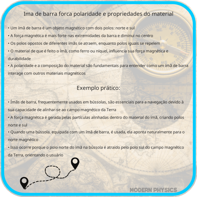 Ímã de Barra | Força, Polaridade e Propriedades do Material