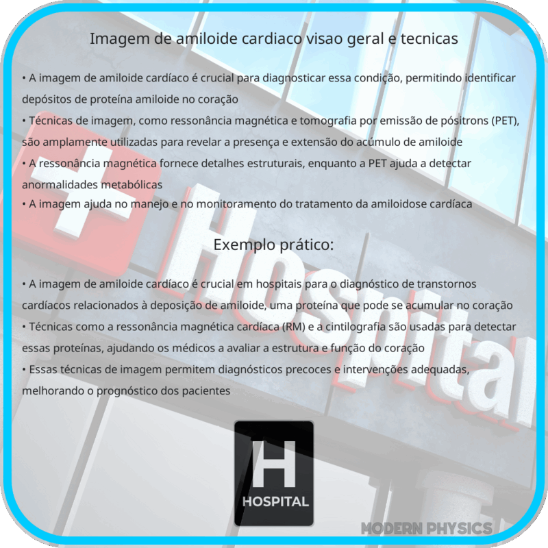 Imagem de Amiloide Cardíaco | Visão Geral e Técnicas