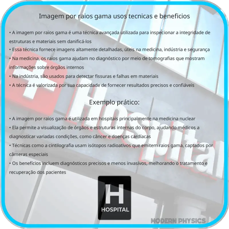 Imagem por Raios Gama: Usos, Técnicas e Benefícios