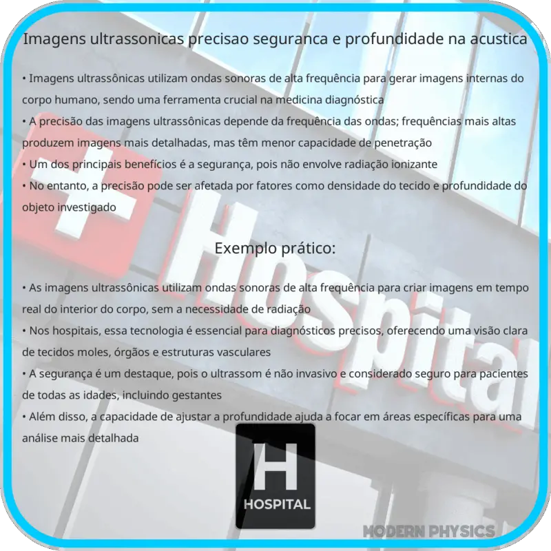 Imagens Ultrassônicas | Precisão, Segurança e Profundidade na Acústica