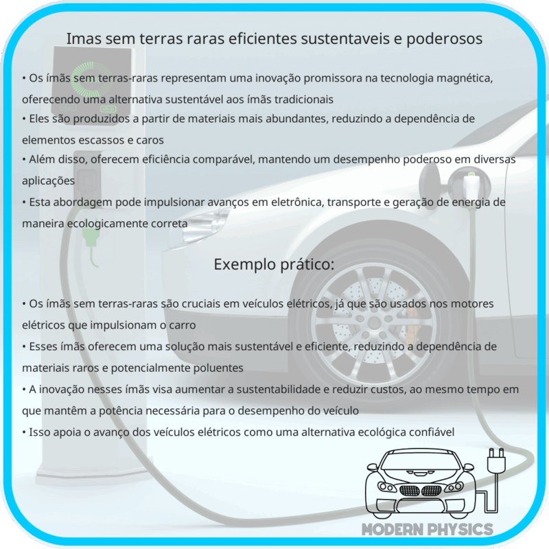 Ímãs Sem Terras-Raras | Eficientes, Sustentáveis e Poderosos