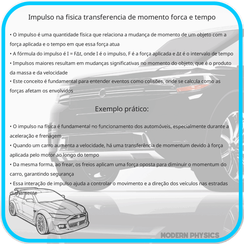 Impulso na Física | Transferência de Momento, Força e Tempo