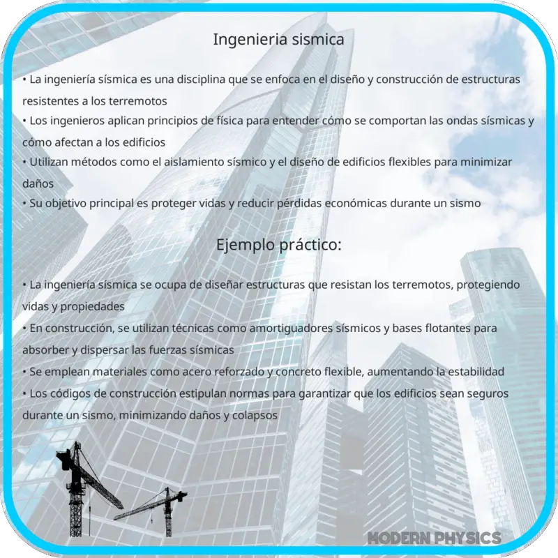 Ingeniería Sísmica