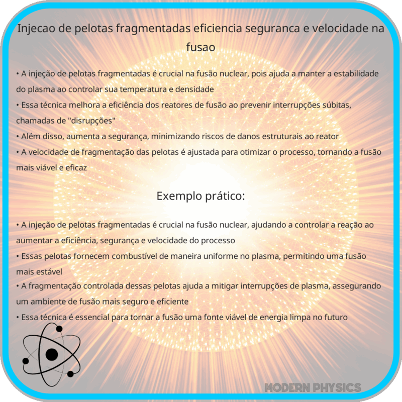 Injeção de Pelotas Fragmentadas | Eficiência, Segurança e Velocidade na Fusão