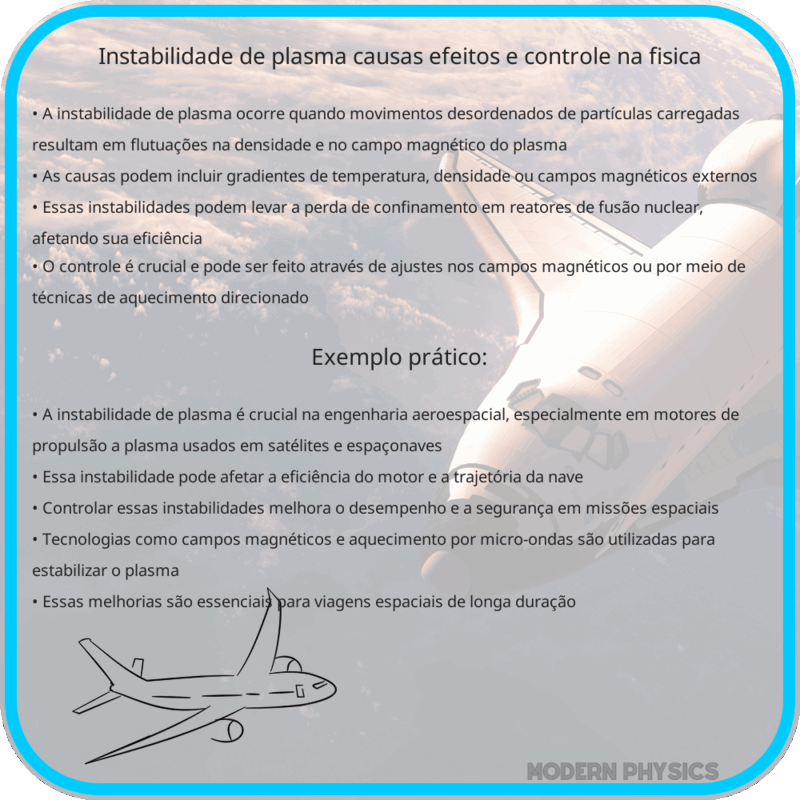 Instabilidade de Plasma: Causas, Efeitos e Controle na Física